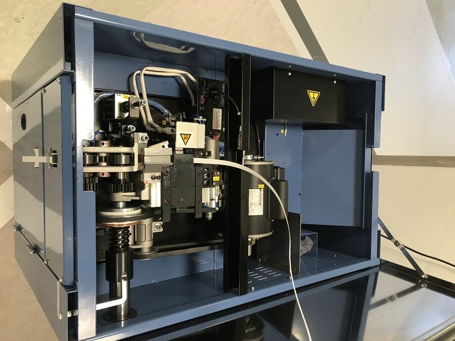 Detall de la fleixadora industrial